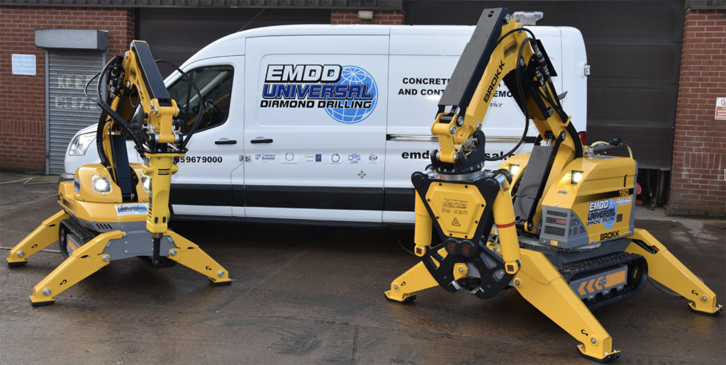 EMDD Universal Diamond Drilling Brokks and Van